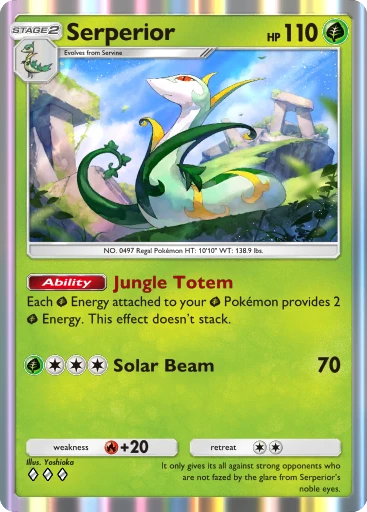 Serperior (Mythical Island #6/86, 3-Diamonds)