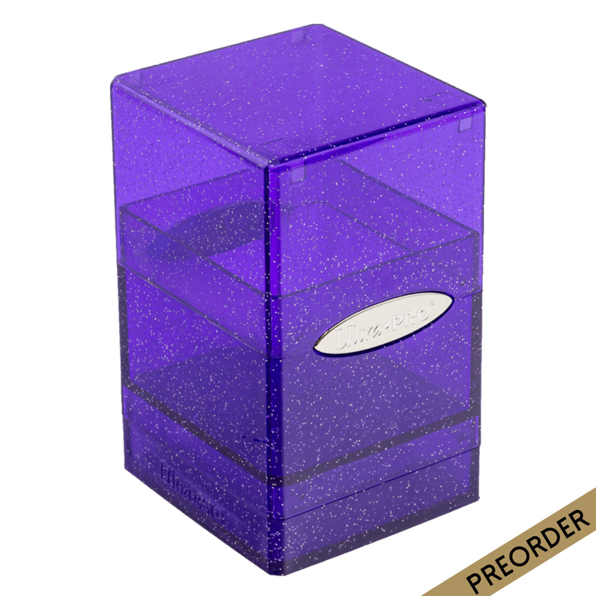 ULTRA PRO Deck Box Satin Tower Glitter - Purple