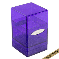 ULTRA PRO Deck Box Satin Tower Glitter - Purple