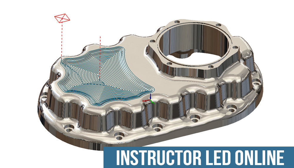 CAMWorks 3 Axis Milling - Instructor-Led Online Training