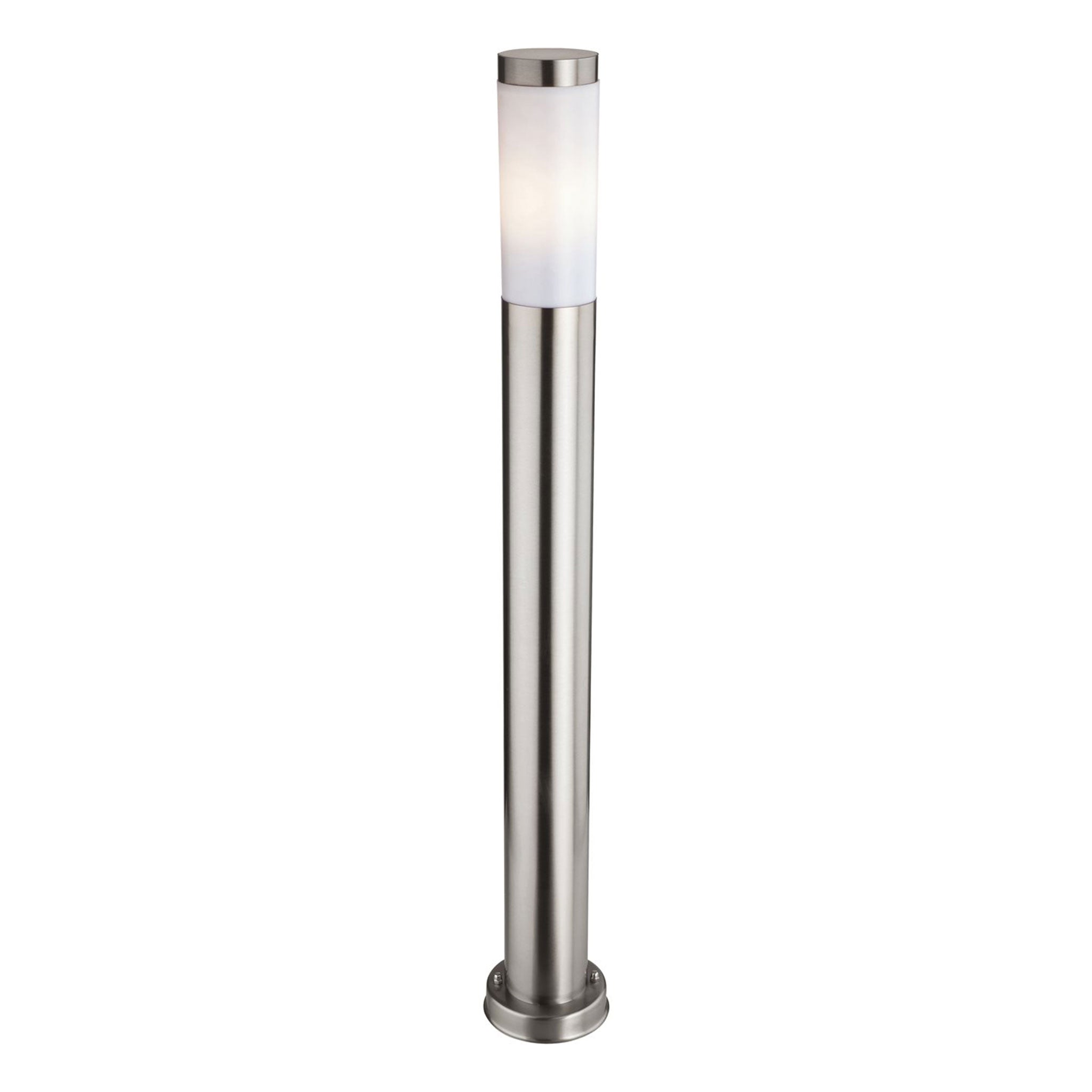 Capri 85cm Outdoor Bollard Light, Stainless Steel