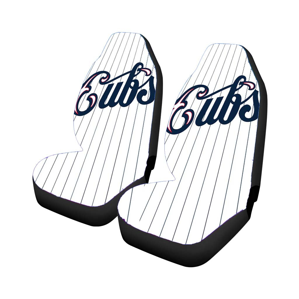Chicago Cubs Street Stripe Car Seat Covers