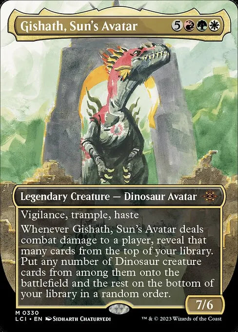 Big Meany Dino // Commander (Gishath, Sun's Avatar) deck list mtg // Moxfield — MTG Deck Builder