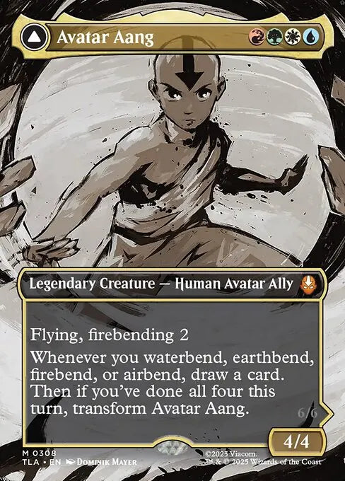Landfall // Commander (Avatar Aang // Aang, Master of Elements) deck list mtg // Moxfield — MTG Deck Builder
