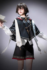 Black The Choir of The Church Ouji Fashion Gothic Prince Lolita Set (Older Brother Version)