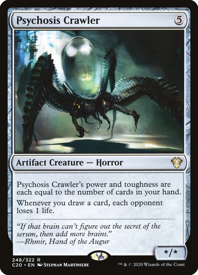 Psychosis Crawler · Commander 2020 (C20) #248 · Scryfall Magic: The Gathering Search
