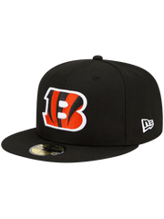 New Era Caps Cincinnati Bengals New Era NFL Team 59FIFTY Fitted Hat - Black