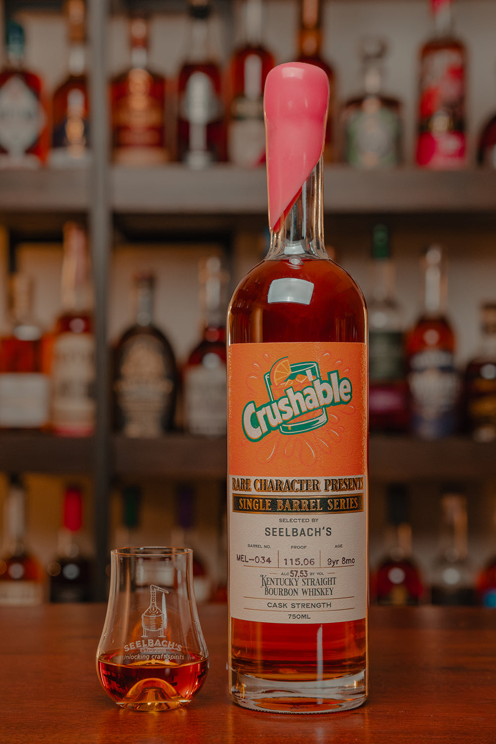 Rare Character Single Barrel Straight Bourbon #MEL-034 - Selected by Seelbach's