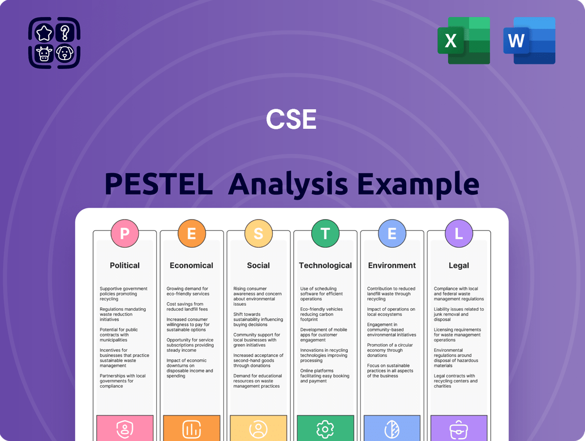 CSE PESTLE Analysis