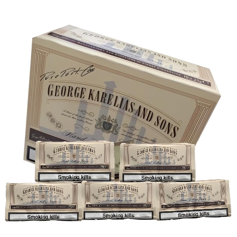 George Karelias and Sons Rolling tobacco 5 packs / 5 x 25 g - TETNY SMOKE  SHOP