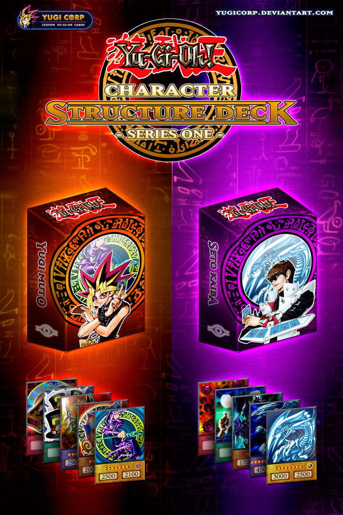 Structure Deck: YUGI and KAIBA by YugiCorp on DeviantArt