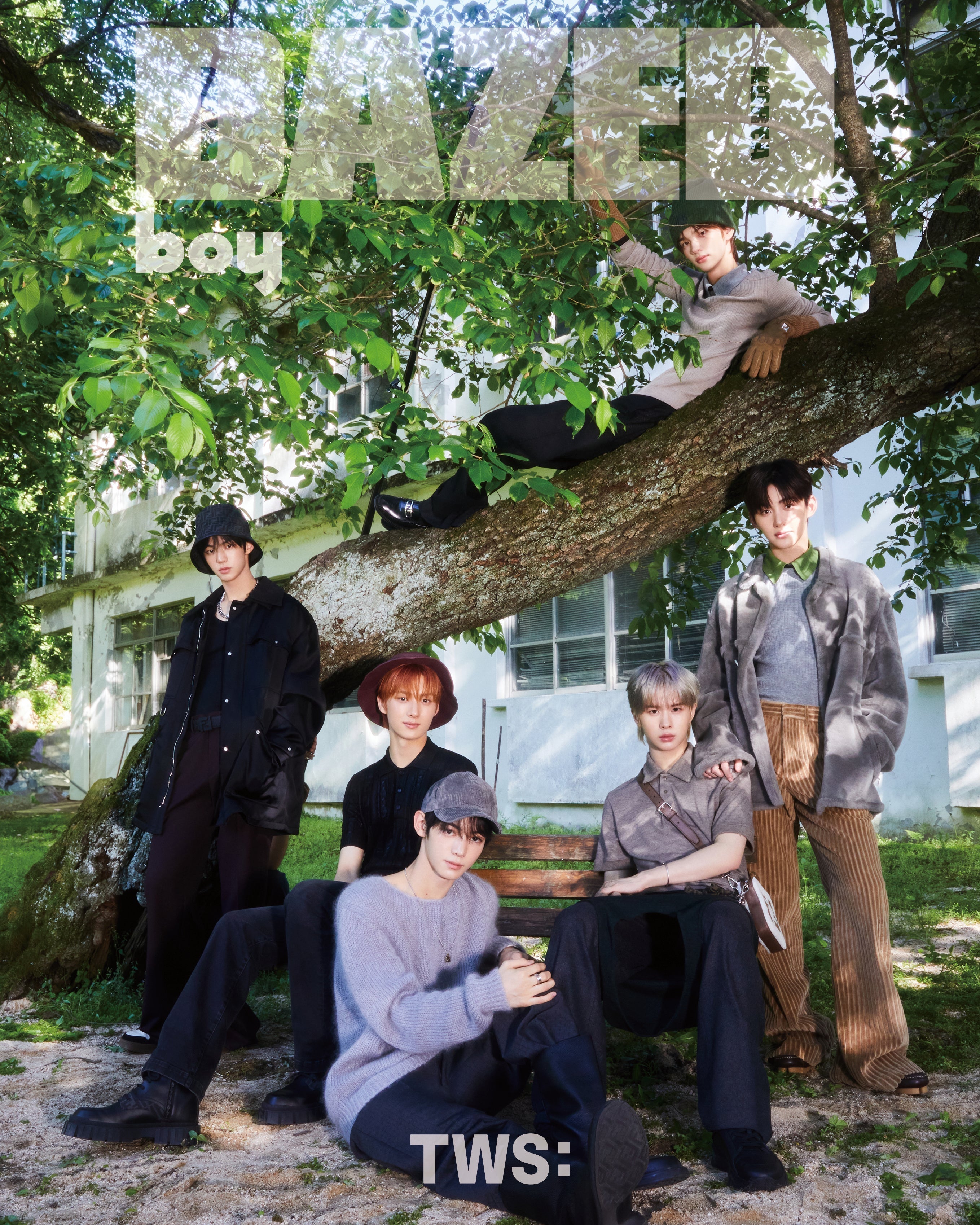Dazed & Confused Korea - [2024, Boy Edition] - Cover TWS COVER A - KPOPHERO