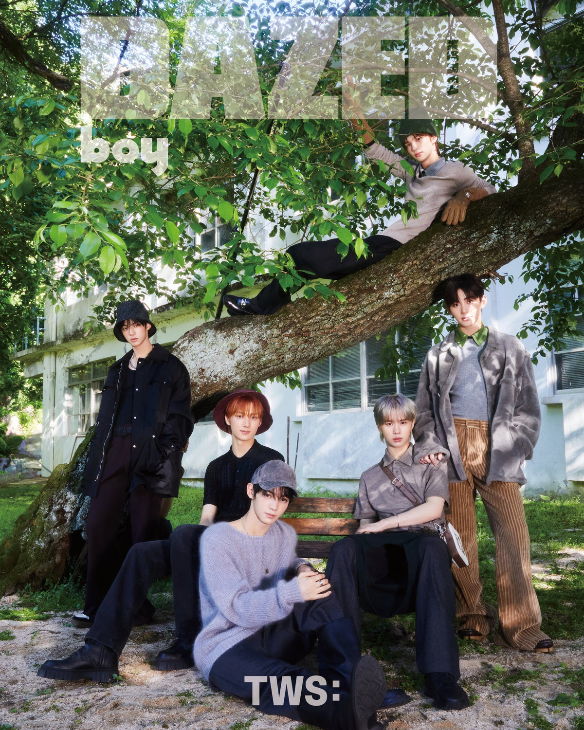 Dazed & Confused Korea - [2024, Boy Edition] - Cover TWS COVER A - KPOPHERO