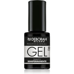 Deborah Milano Professional Semi - Permanent Gel Nail Polish Number 02 Pearl White Plumping Long Lasting for Intense and Shiny Nails 4.5ml - Maison des fragrances