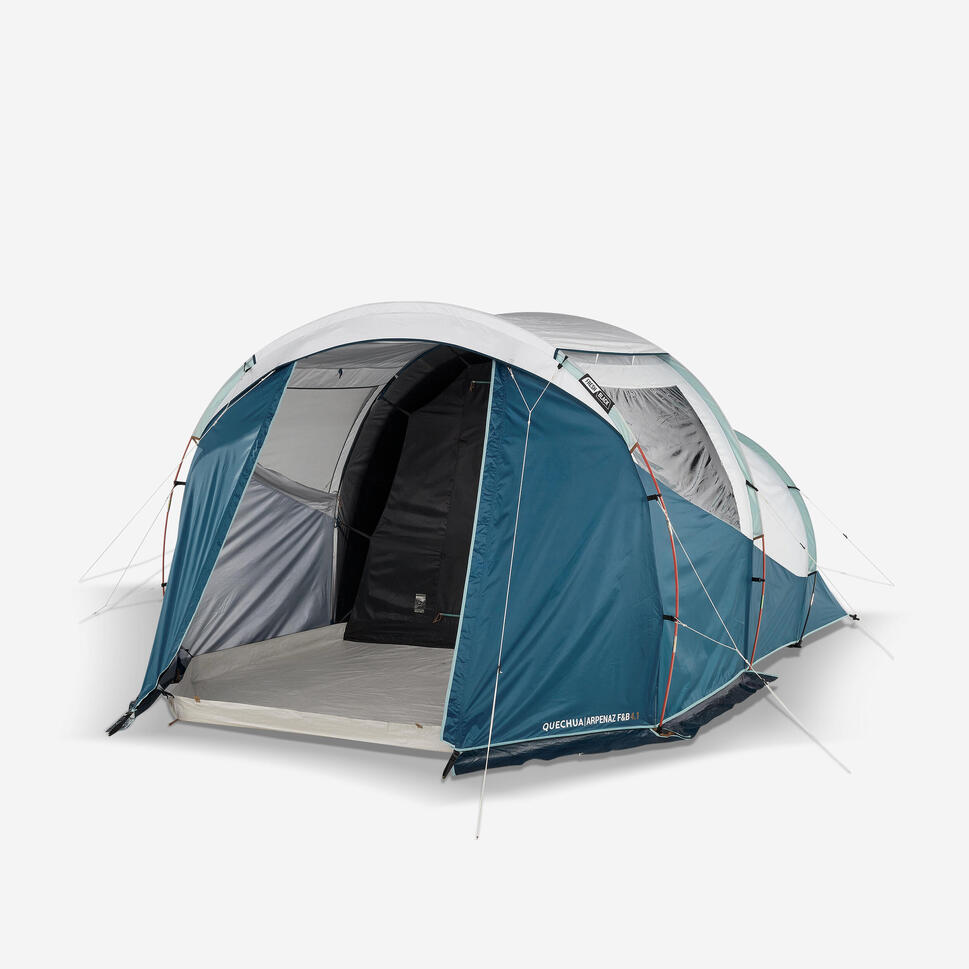 Arpenaz 4.1 Fresh & Black Camping Tent - 4-person