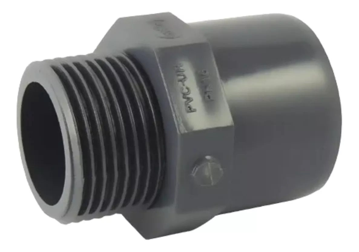 Adaptador Macho 2" Cedula 80 Metaux C80AM50