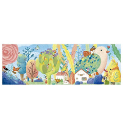 DJECO Puzzles y encajes +5 Puzzle Miss Birdy - 350 piezas DJ07616