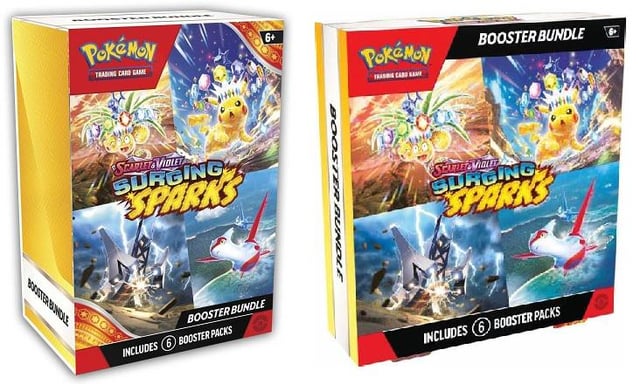 Does anyone know why booster bundles come in two different sizes? I've been searching and I haven't found any reason why. Just seems silly to have two different sizes/styles for the same