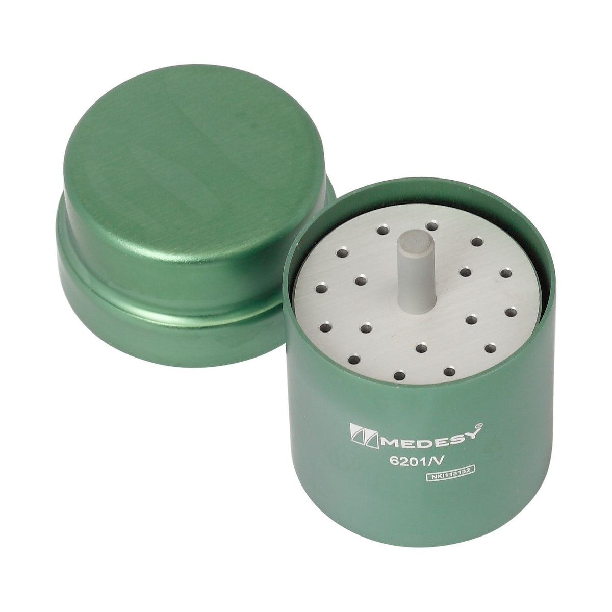 ENDODONTIC BOX ALUMINIUM GREEN - MDSY-6201/V