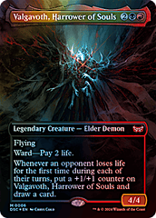 Valgavoth, Harrower of Souls | Duskmourn: House of Horror Commander Decks Variants Foil | Commander