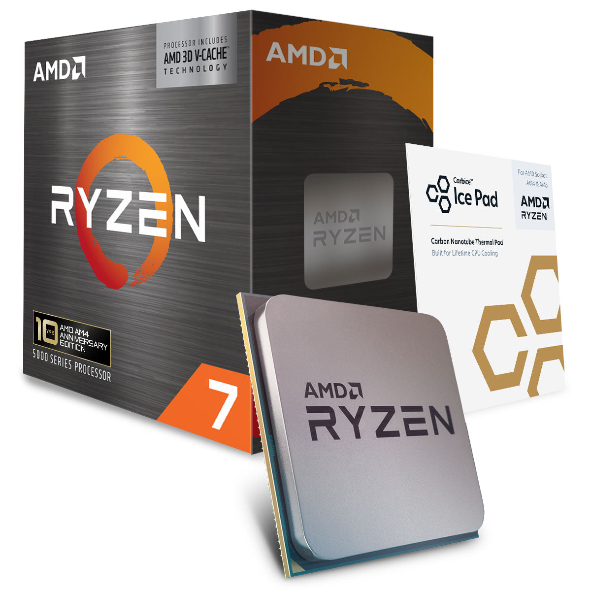 AMD Ryzen 7 5800X3D 10th Anniversary Edition 8C/16T 4.5GHz 3D V-Cache AM4 Processor
