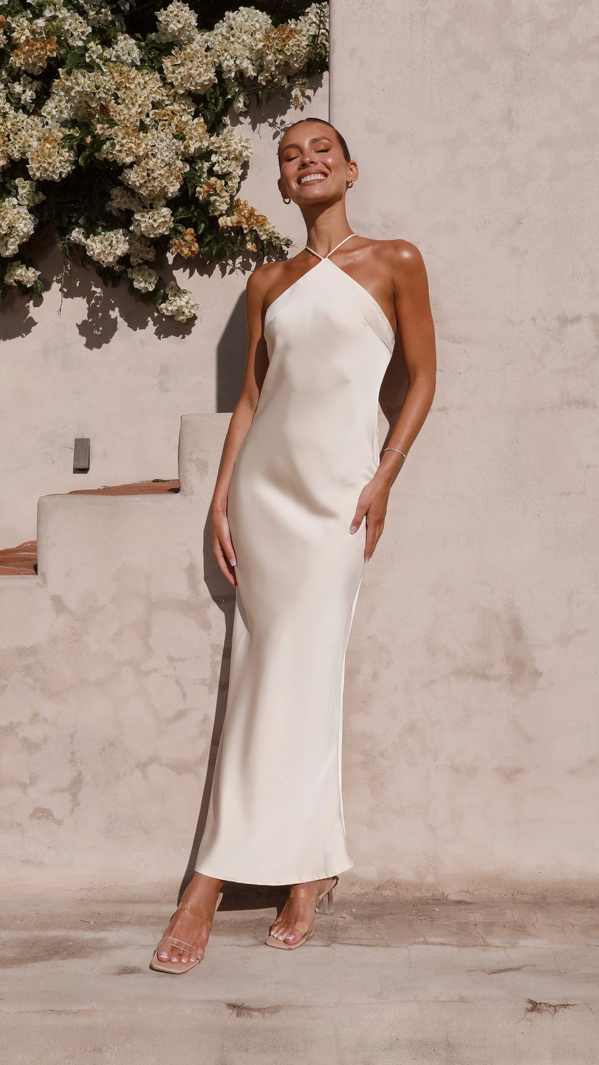Chiara Maxi Dress - Soft Gold