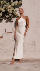 Chiara Maxi Dress - Soft Gold