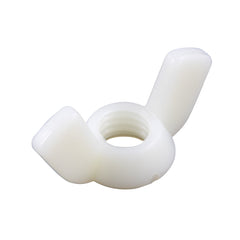 Wing Nut #10-24 UNC Nylon 6/6 Natural by Spaenaur Inc.