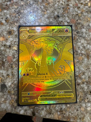 English gold mega Charzard x ex pulled from mega evolution pack : r/pokemoncards