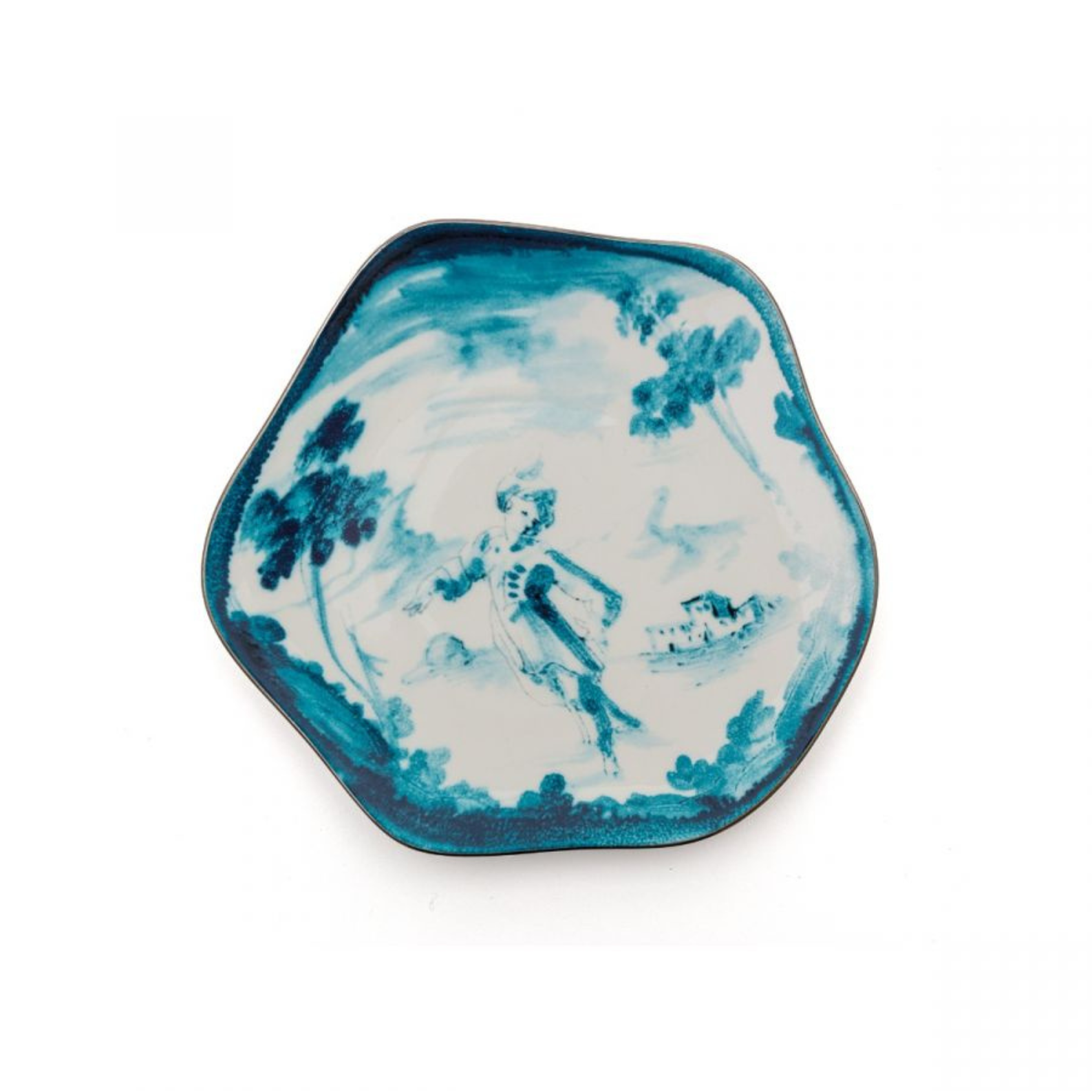 Talerz CLASSIC ON ACID - FIORENTINO porcelanowy – Seletti
