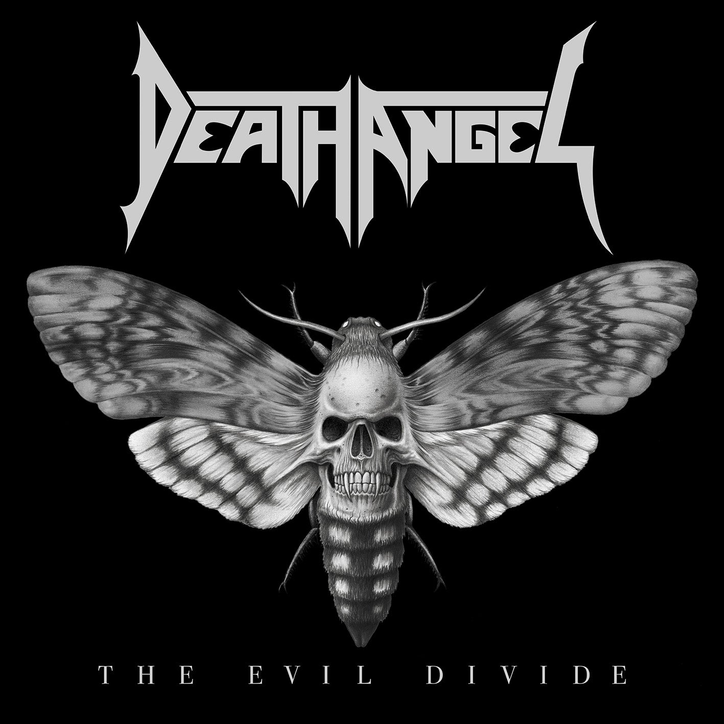 Death Angel - The Evil Divide (2xLP, 10th  anniversary clear with black splatter vinyl)