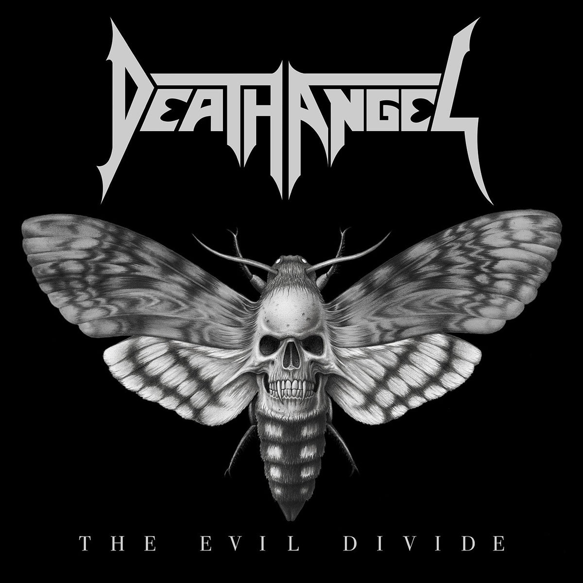 Death Angel - The Evil Divide (2xLP, 10th  anniversary clear with black splatter vinyl)