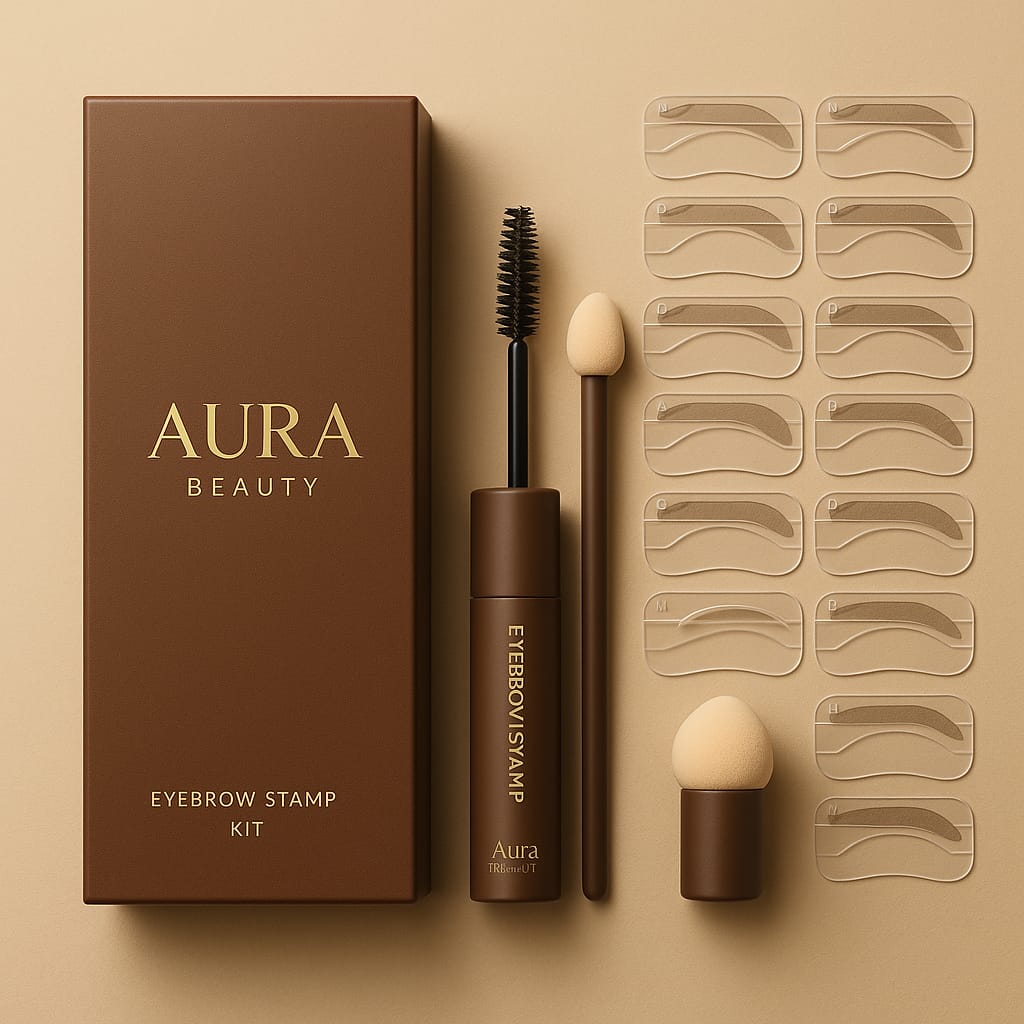 Eyebrow Stamp Kit – Perfect Brows Instantly | Aura Beauty