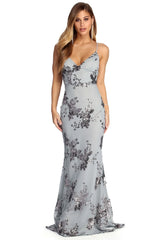 Nicole Sleeveless Sequin Dress