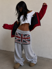 Union Jack Motion Sweatpants - PRE-ORDER