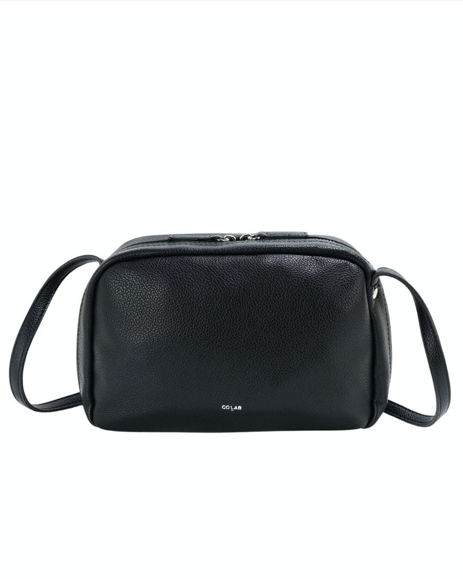 Sac noir à bandoulière AYLA 7312-BLACK de COLAB