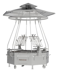 Char-Griller Tagwood BBQ Argentine Santa Maria Wood Fire & Charcoal THE TAGWOOD TOWER Grill | - 1769673125069_796