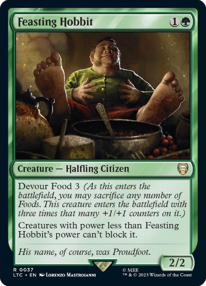 The Lord Of The Rings: Tales Of Middle-earth Commander Deck Reveal: Food And Fellowship