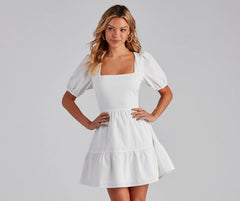 One Of A Kind A-Line Mini Dress