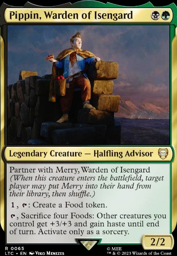FOOD, GLORIOUS FOOD (Commander / EDH MTG Deck)