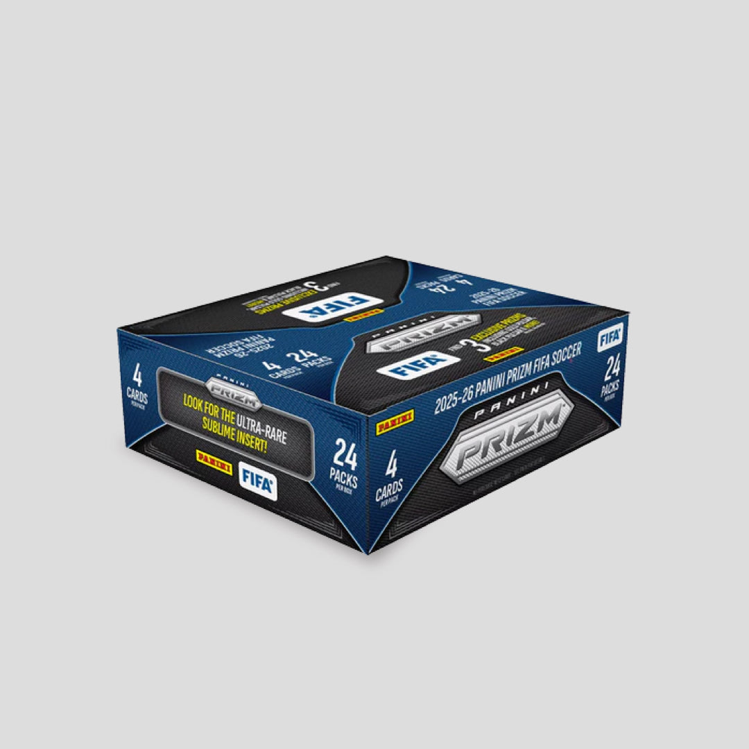 2025-26 Panini Prizm FIFA Soccer Retail Box - Q's Cards