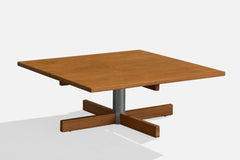 Jorge Zalszupin, Coffee Table, Wood, Metal, Brazil, 1970s — 24552v1