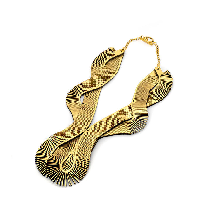 OROPOPO Jewelry - Twisted Fringe Necklace