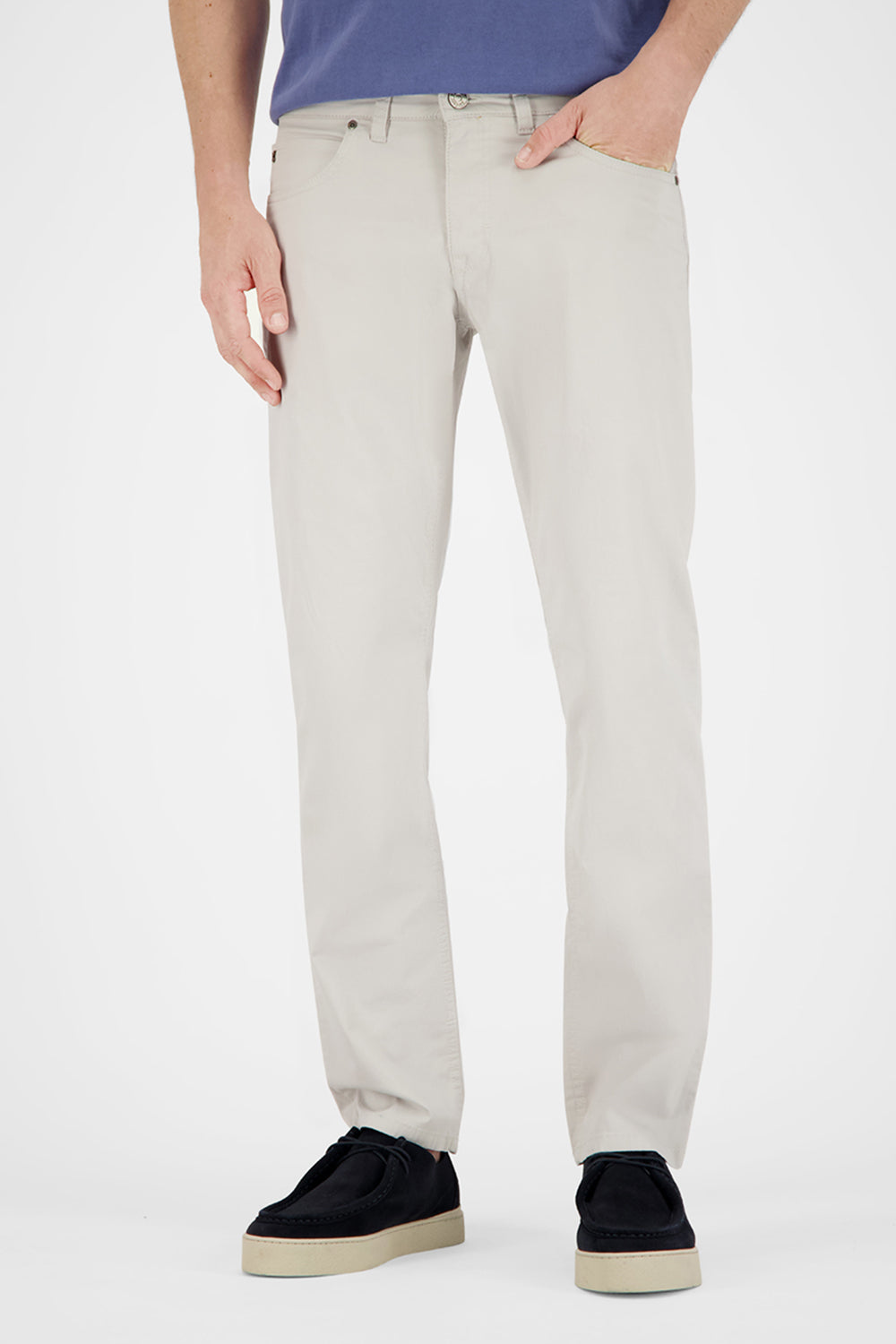 Gardeur Men Herren Hose BILL-3 - Modern Fit - BILL-3-412941-81 - hellgrau - Grau