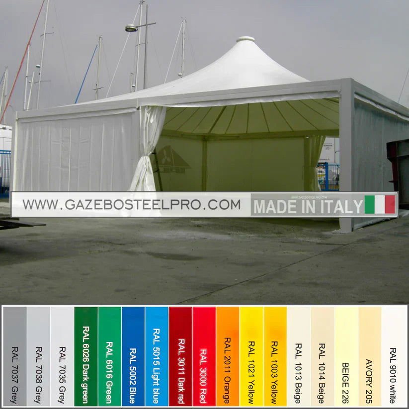 Gazebo 6x7 AIRONE MAX PESANTE - Gazebo Steel Pro