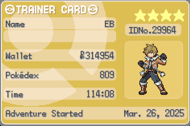 Getting sooo close to black card! Anybody know any strats for battle  frontier? : r/PokemonUnbound