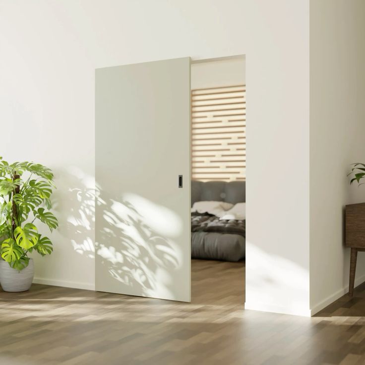 BEACON GlidePro Ghost Sliding Door FW.5610 with sleek door rails for smooth, modern sliding door installation.