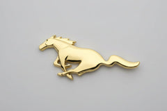 Mustang (15-25) Gold Replacement Grille badge (Metal)