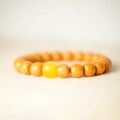 Golden Radiance Harmony Bodhi Seed Bracelet