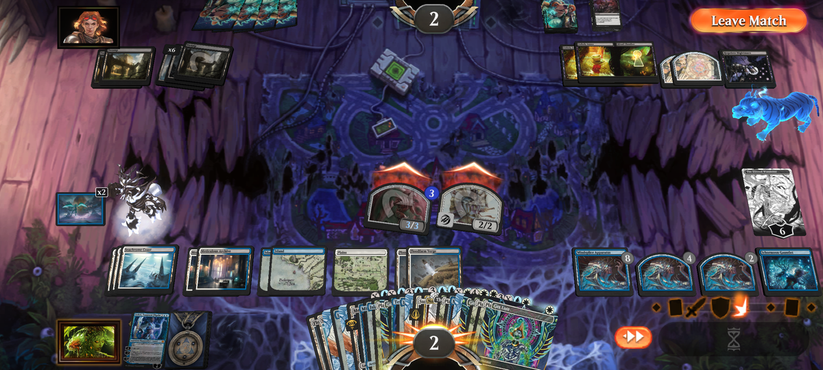 Got the extra turn achievement in Standard, via the only way it's currently  possible in that format : r/MagicArena